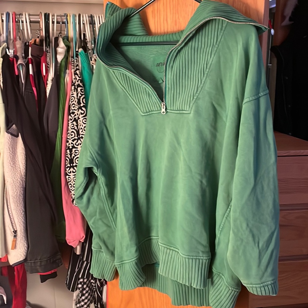 Green Aerie Sweater!